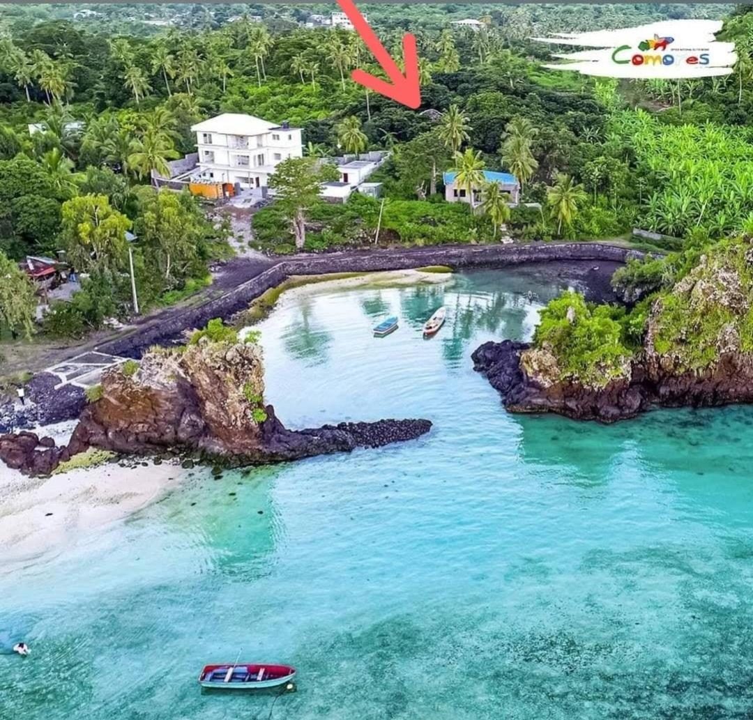 Le A, Trou Du Prophete Hotel Mitsamiouli Exterior foto